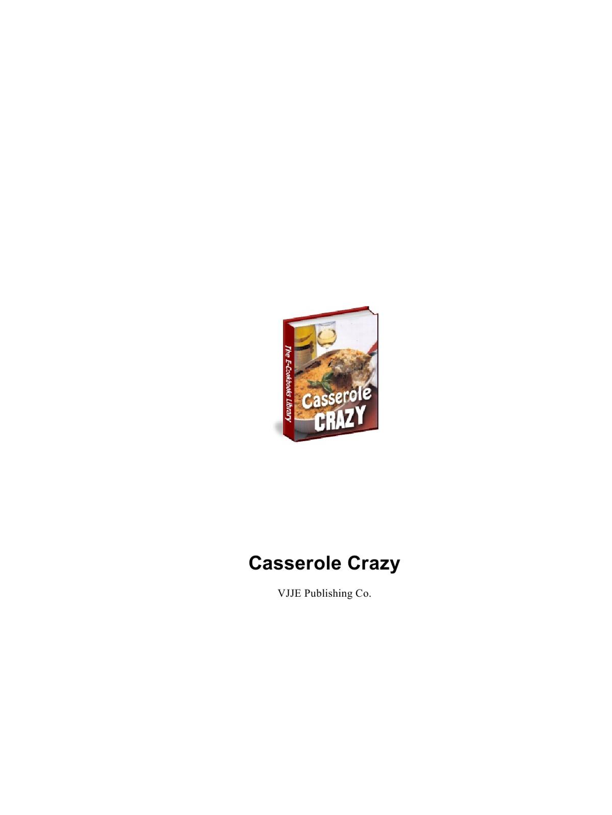 Casserole Crazy