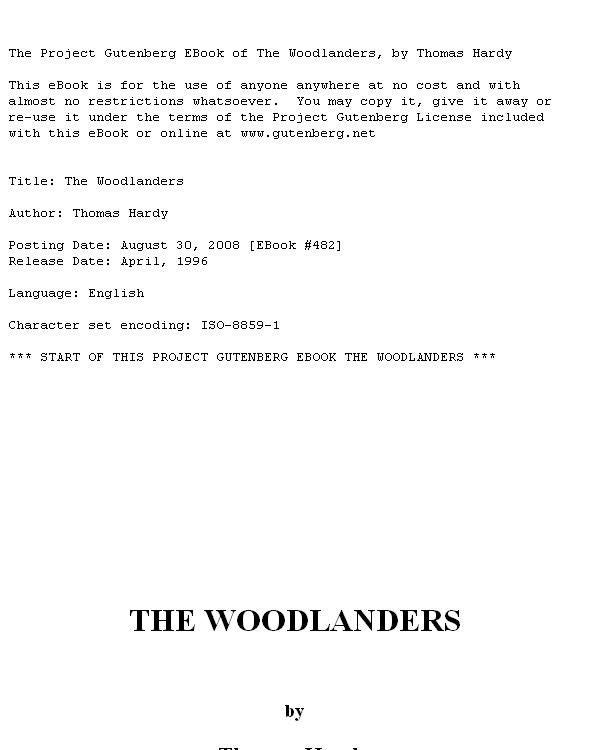 The Woodlanders