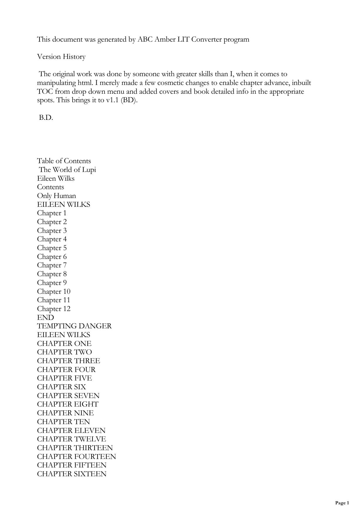 The World of Lupi v1.1 (BD)