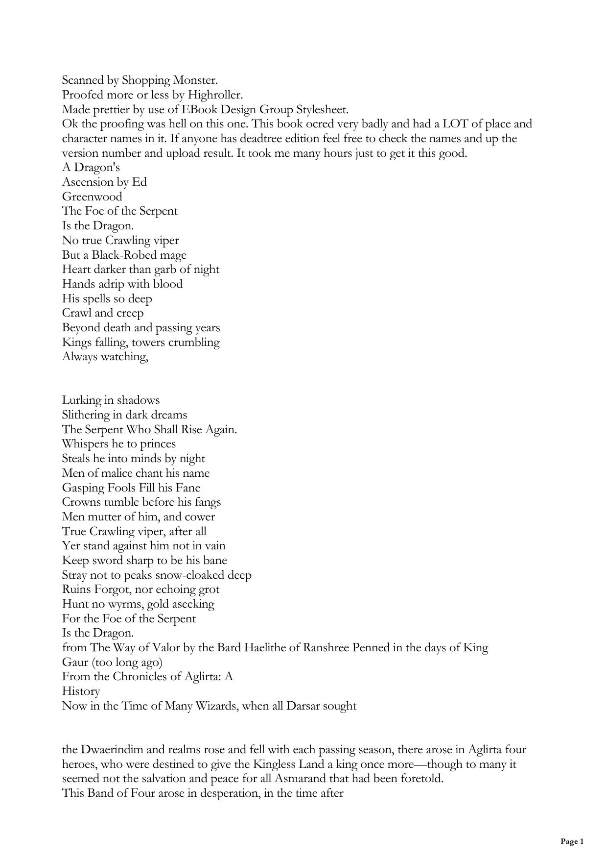 A Dragon's Ascension