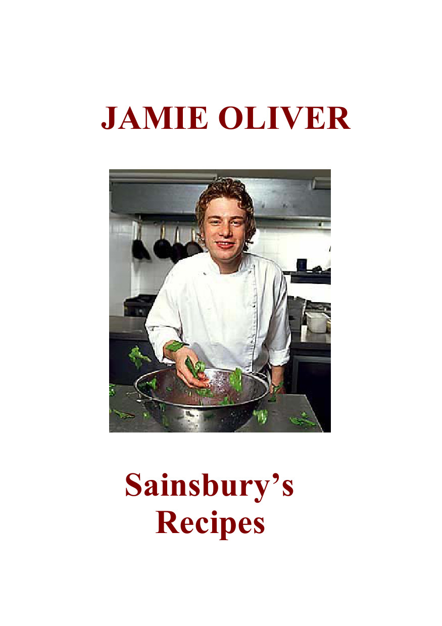 Jamie Oliver Sainsbury's Recipes