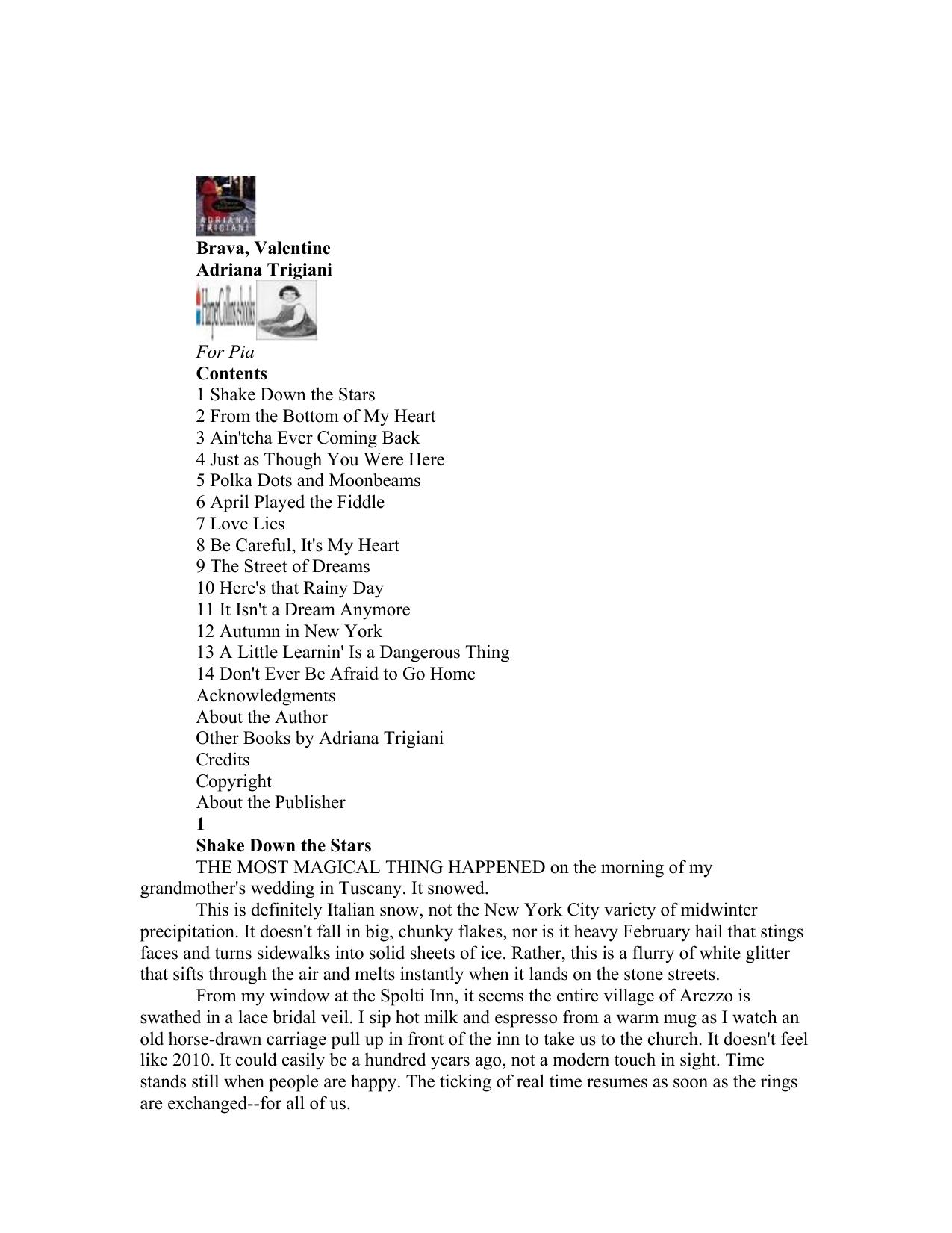 Brava, Valentine: A Novel