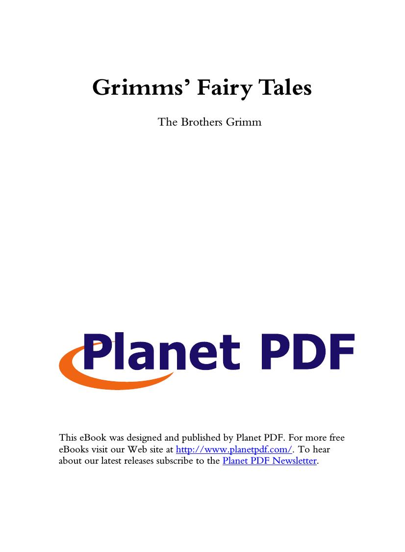Grimms’ Fairy Tales