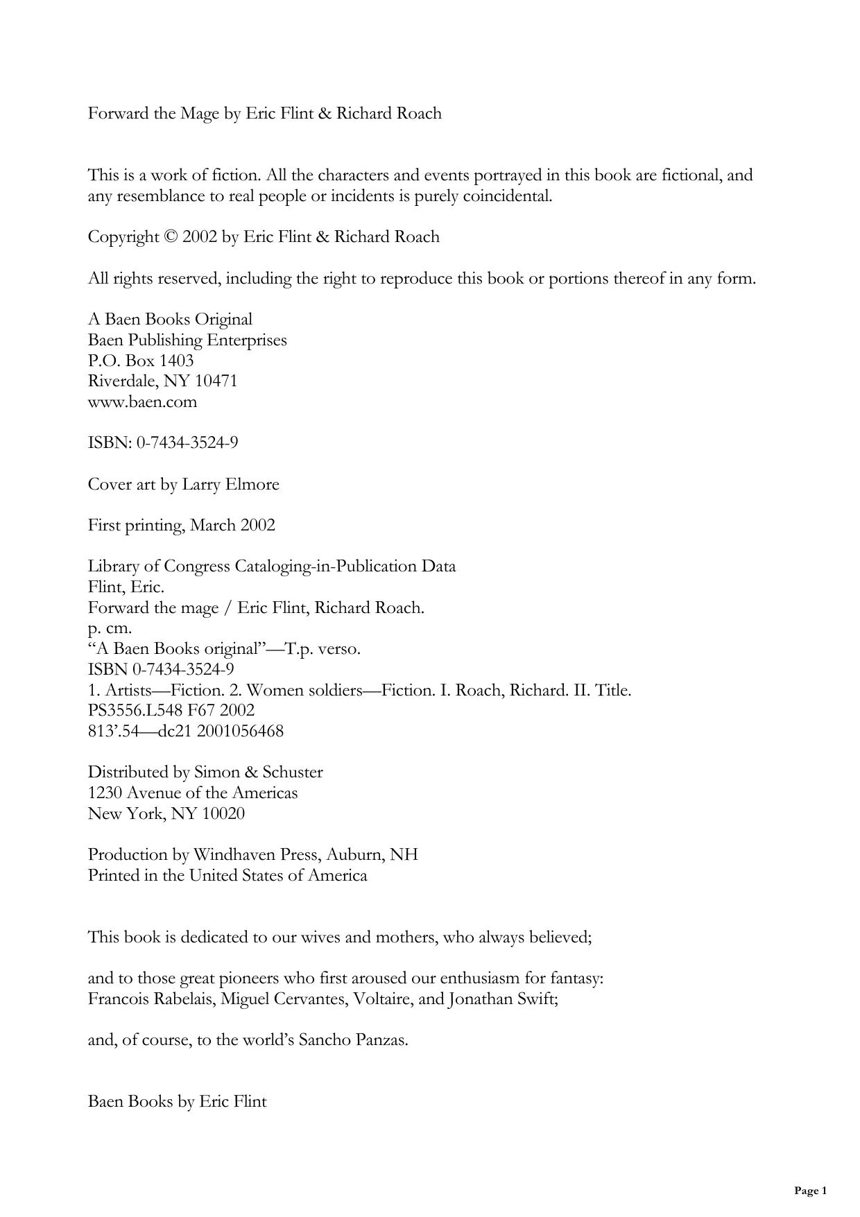 Forward the Mage (Richard Roach)