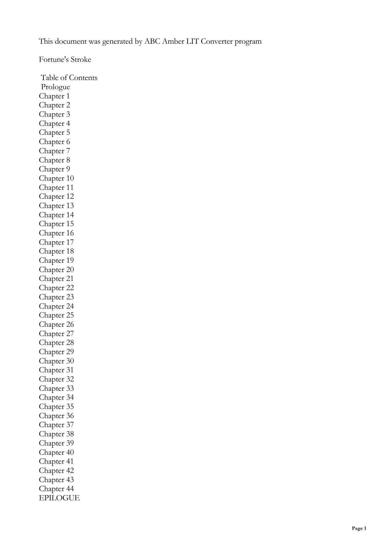 Fortune's Stroke (David Drake)