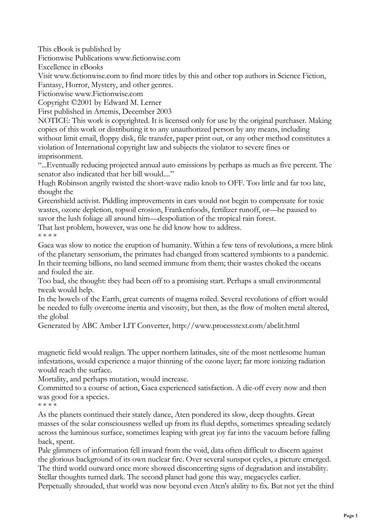 A Matter of Perspective