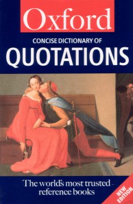 Concise Oxford Dictionary of Quotations